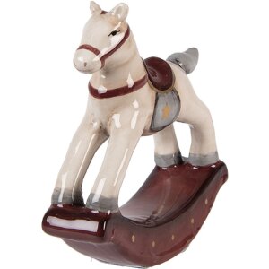 Clayre & Eef 6CE2248 Cavallino a dondolo decorativo...