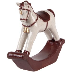 Cavallo a dondolo decorativo Clayre & Eef 6CE2249...