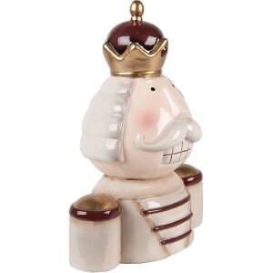 Clayre & Eef 6CE2250 Decorazione Schiaccianoci 17x12x23 cm