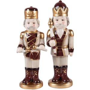 Clayre & Eef 6CE2258 Decorazione Schiaccianoci 8x8x25 cm