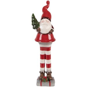 Clayre & Eef 6CE2265 Decorazione Babbo Natale Rosso...