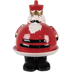 Clayre & Eef 6CE2267 Ciotola Decorativa con Coperchio...