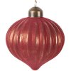 Pallina per albero di Natale Clayre & Eef 6GL5121 Ø 8x9 cm Rossa