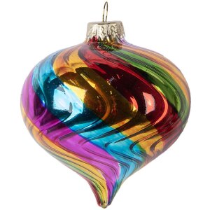 Clayre & Eef 6GL5133 Pallina per albero di Natale...