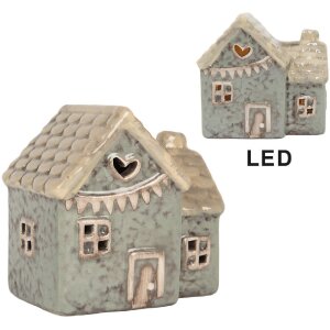 Clayre & Eef 6CE2272 Decorazione Casa con LED 8x6x8 cm