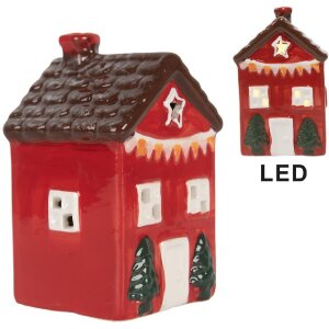Clayre & Eef 6CE2273 Decorazione Casa con LED 6x6x10 cm