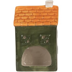 Portacandele Clayre & Eef 6CE2276 Casa 9x8x15 cm
