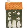 Portacandele Clayre & Eef 6CE2276 Casa 9x8x15 cm