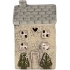 Clayre & Eef 6CE2277 Portacandele Casa 9x8x15 cm
