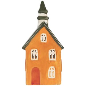 Portacandele Casa Clayre & Eef 6CE2288 Arancione...