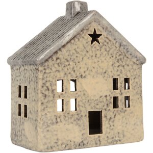 Portacandele a forma di casa Clayre & Eef 6CE2289...