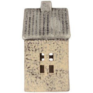 Portacandele a forma di casa Clayre & Eef 6CE2289 13x8x15 cm