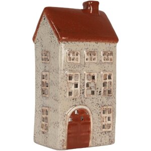 Clayre & Eef 6CE2296 Portacandele Casa 12x8x24 cm...