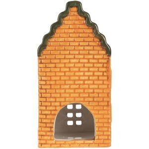 Clayre & Eef 6CE2302 Portacandele Casa 9x10x19 cm