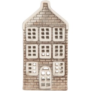 Portacandele a forma di casa Clayre & Eef 6CE2304...