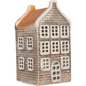 Portacandele a forma di casa Clayre & Eef 6CE2304...