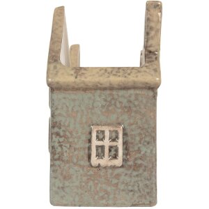 Portacandele a forma di casa Clayre & Eef 6CE2306 22x9x15 cm
