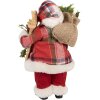 Clayre & Eef 66356 Decorazione Babbo Natale 16x13x27 cm