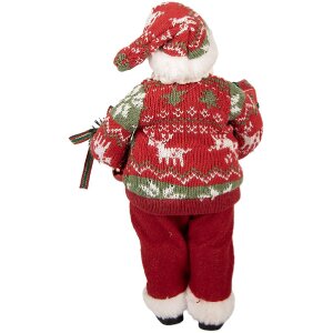 Clayre & Eef 66357 Decorazione Babbo Natale 16x11x27 cm