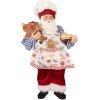 Decorazione Babbo Natale Clayre & Eef 66359 15x10x26 cm
