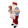 Decorazione Babbo Natale Clayre & Eef 66359 15x10x26 cm