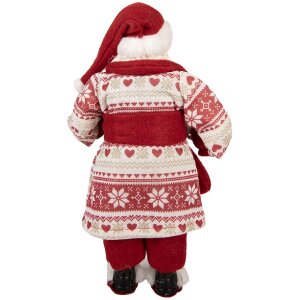 Clayre & Eef 66360 Decorazione Babbo Natale 15x11x28 cm
