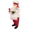 Clayre & Eef 66361 Decorazione Babbo Natale 15x10x27 cm