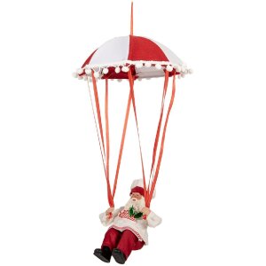 Clayre & Eef 66363 Decorazione Babbo Natale 25x25x55 cm