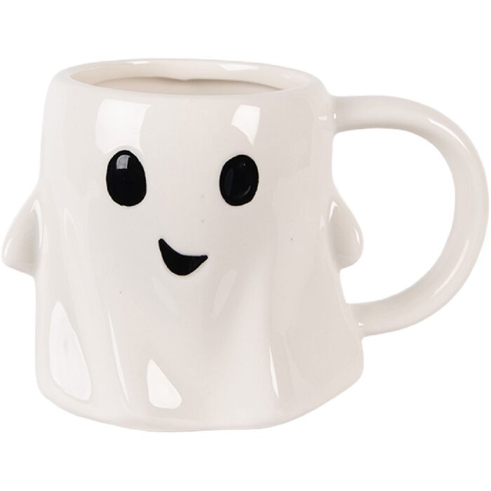 Clayre & Eef 6CEMU0224 Tazza 14x9x10 cm 350 ml Dolomite Stile Casa di Campagna