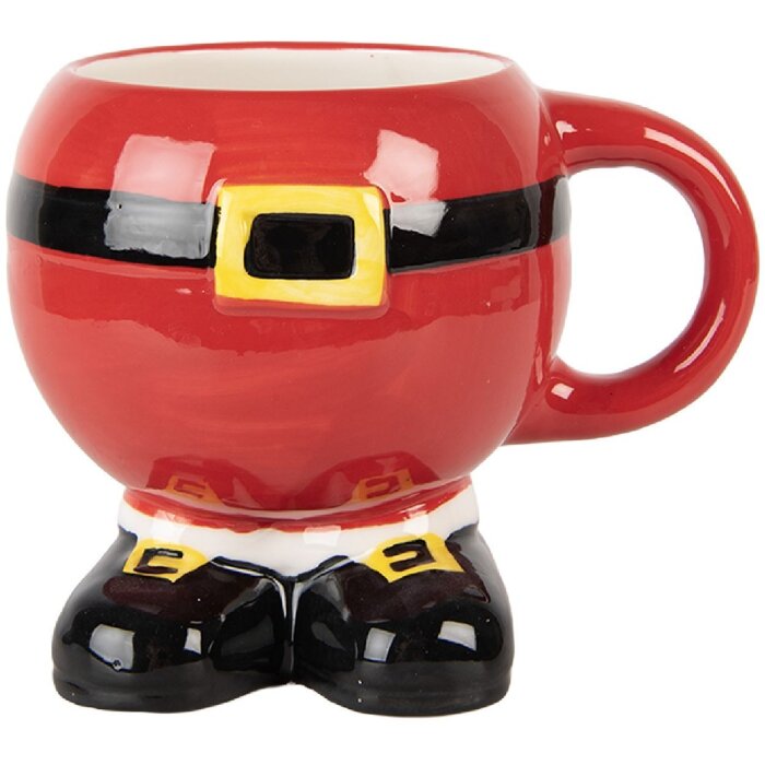 Tazza in ceramica Dolomite Clayre & Eef 14x11x11 cm 400 ml 6CEMU0225