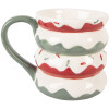 Tazza con coperchio Clayre & Eef 6CEMU0228 450ml 15x10x12cm