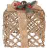 Clayre & Eef 66308 Decorazione Regalo LED Set da 3 Dorato