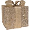 Clayre & Eef 66312 Decorazione Regalo LED Set da 3 Color Oro