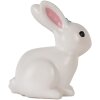 Luce notturna coniglio LED Clayre & Eef 6LMP805 21x13x22 cm Bianco-Rosa