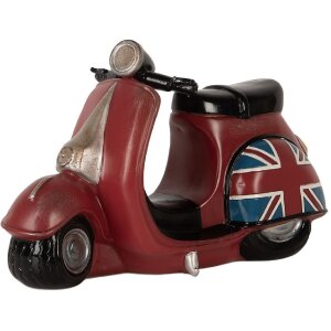 Lampada da notte Clayre & Eef 6LMP808 Motorino LED 27x10x16 cm