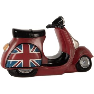 Lampada da notte Clayre & Eef 6LMP808 Motorino LED 27x10x16 cm