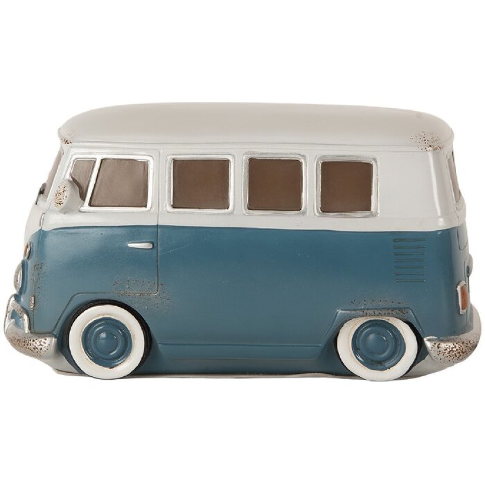 Clayre & Eef 6LMP811 Luce Notturna Autobus LED 28x13x13 cm