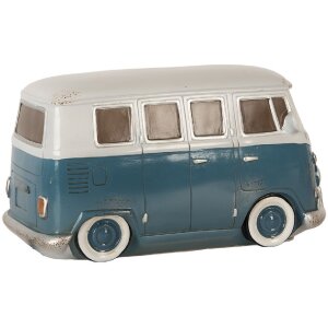 Clayre & Eef 6LMP811 Luce Notturna Autobus LED 28x13x13 cm