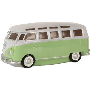 Clayre & Eef 6LMP812 Luce Notturna Autobus LED 24x10x11 cm