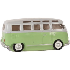 Clayre & Eef 6LMP812 Luce Notturna Autobus LED 24x10x11 cm