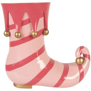 Vaso decorativo Clayre & Eef 6PR5797 Rosa 35x17x32 cm