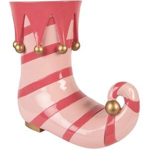 Vaso decorativo Clayre & Eef 6PR5797 Rosa 35x17x32 cm