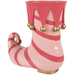 Vaso decorativo Clayre & Eef 6PR5797 Rosa 35x17x32 cm