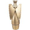 Clayre & Eef 6Y5943 Decorazione Angelo 17x10x39 cm marrone