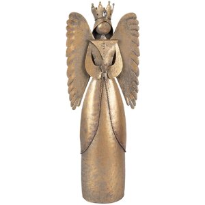 Clayre & Eef 6Y5944 Decorazione Angelo 17x10x46 cm