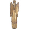 Angelo Decorativo in Metallo Clayre & Eef 6Y5945 Marrone 20x16x52 cm