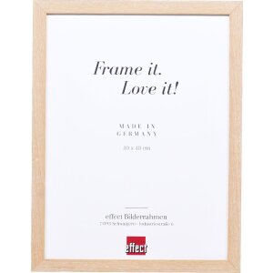 Cornice in legno Effect Profil 54 Rovere Noce Rovere sbiancato molte dimensioni scelta vetro