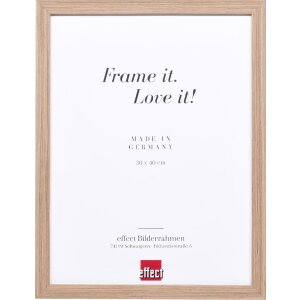 Cornice in legno Effect Profil 54 Rovere Noce Rovere sbiancato molte dimensioni scelta vetro