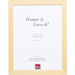 Specchio da parete effect Profil 55 Bianco Naturale Nero Legno Massiccio molte dimensioni