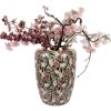 Vaso decorativo Clayre & Eef 66377 Grigio-Rosa 33x44 cm